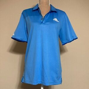 Adidas women’s polo top with climachill - size Large